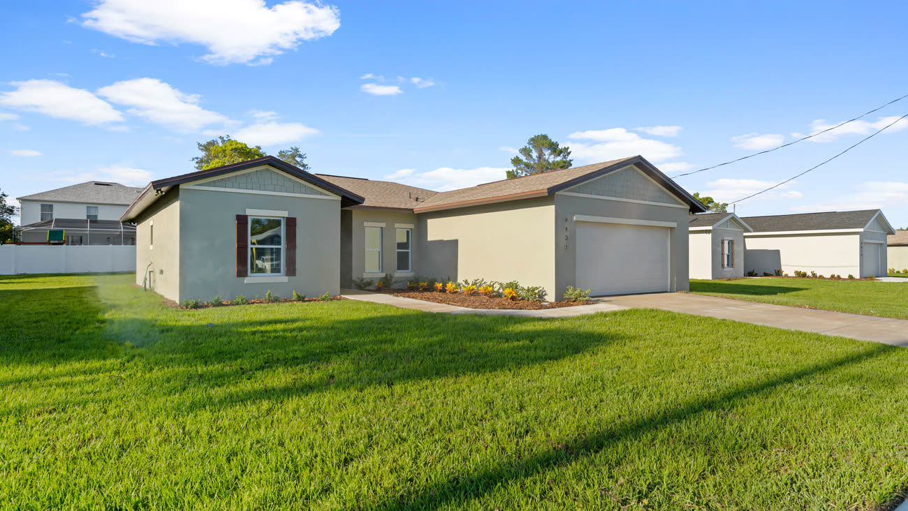 Indoor outdoor patio living space used for a real estate video reel in Tampa
